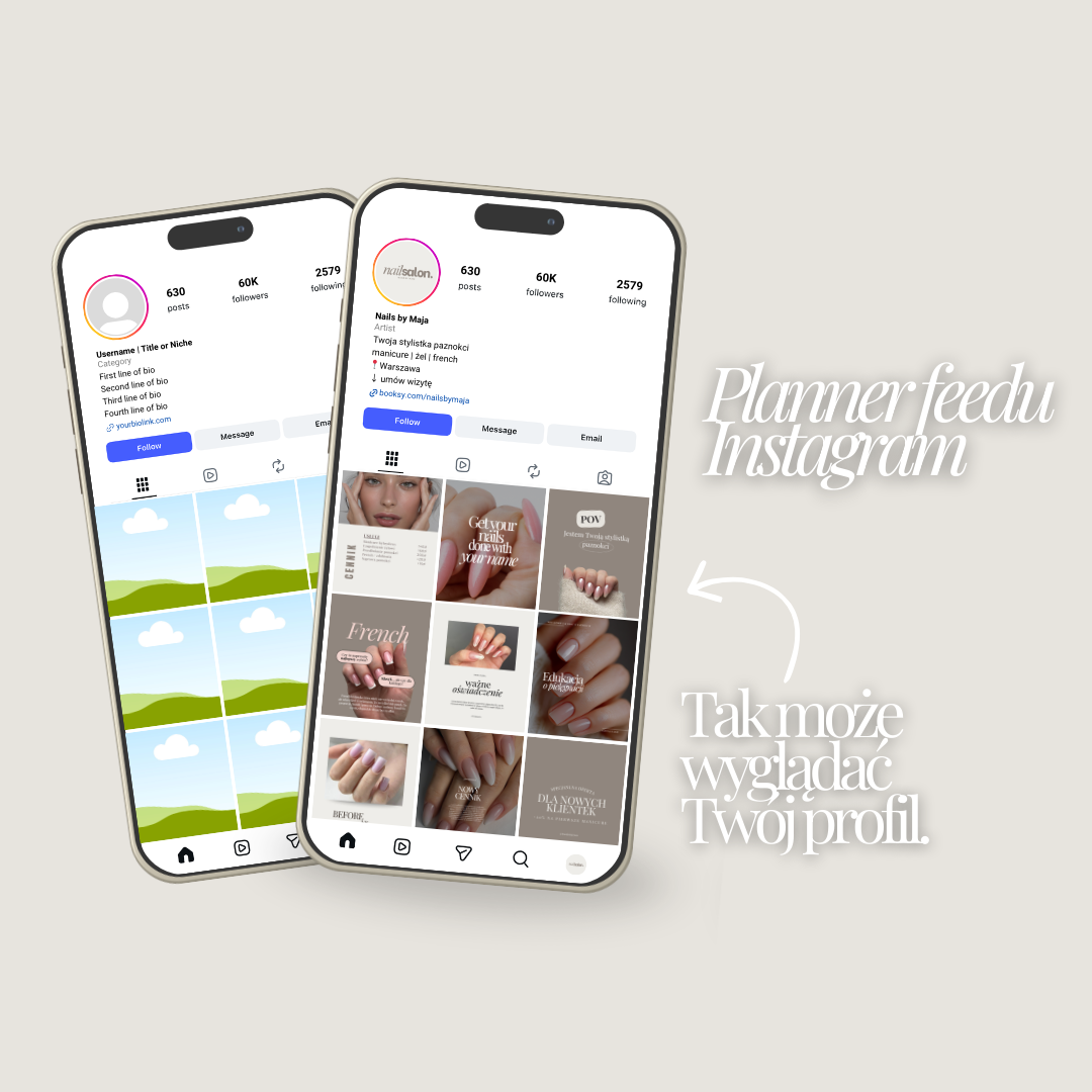 Instagram Content Kit dla stylistek paznokci 27 postów - obrazek 3